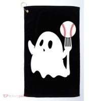 Ghost Forkball Baseball Pitch Fork Ball K Strikeout Golf Towel thumb 0