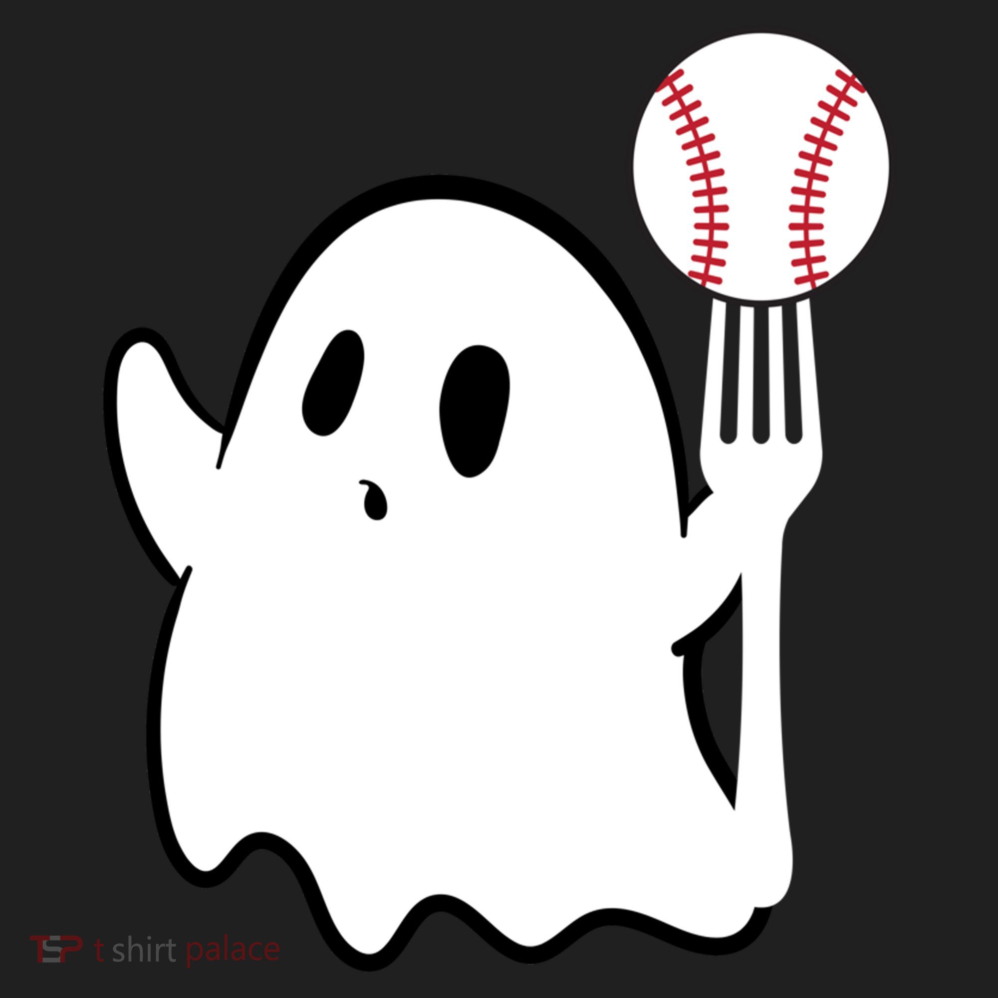 Ghost Forkball Baseball Pitch Fork Ball K Strikeout Golf Towel