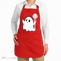 Ghost Forkball Baseball Pitch Fork Ball K Strikeout Apron thumb 2