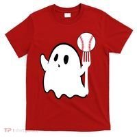 Ghost Forkball Baseball Pitch Fork Ball K Strikeout T-Shirt thumb 0