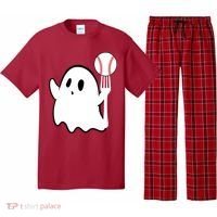 Ghost Forkball Baseball Pitch Fork Ball K Strikeout Pajama Set thumb 0