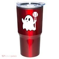 Ghost Forkball Baseball Pitch Fork Ball K Strikeout Tumbler thumb 0