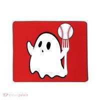 Ghost Forkball Baseball Pitch Fork Ball K Strikeout Mousepad thumb 0