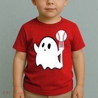 Ghost Forkball Baseball Pitch Fork Ball K Strikeout Toddler T-Shirt thumb 2