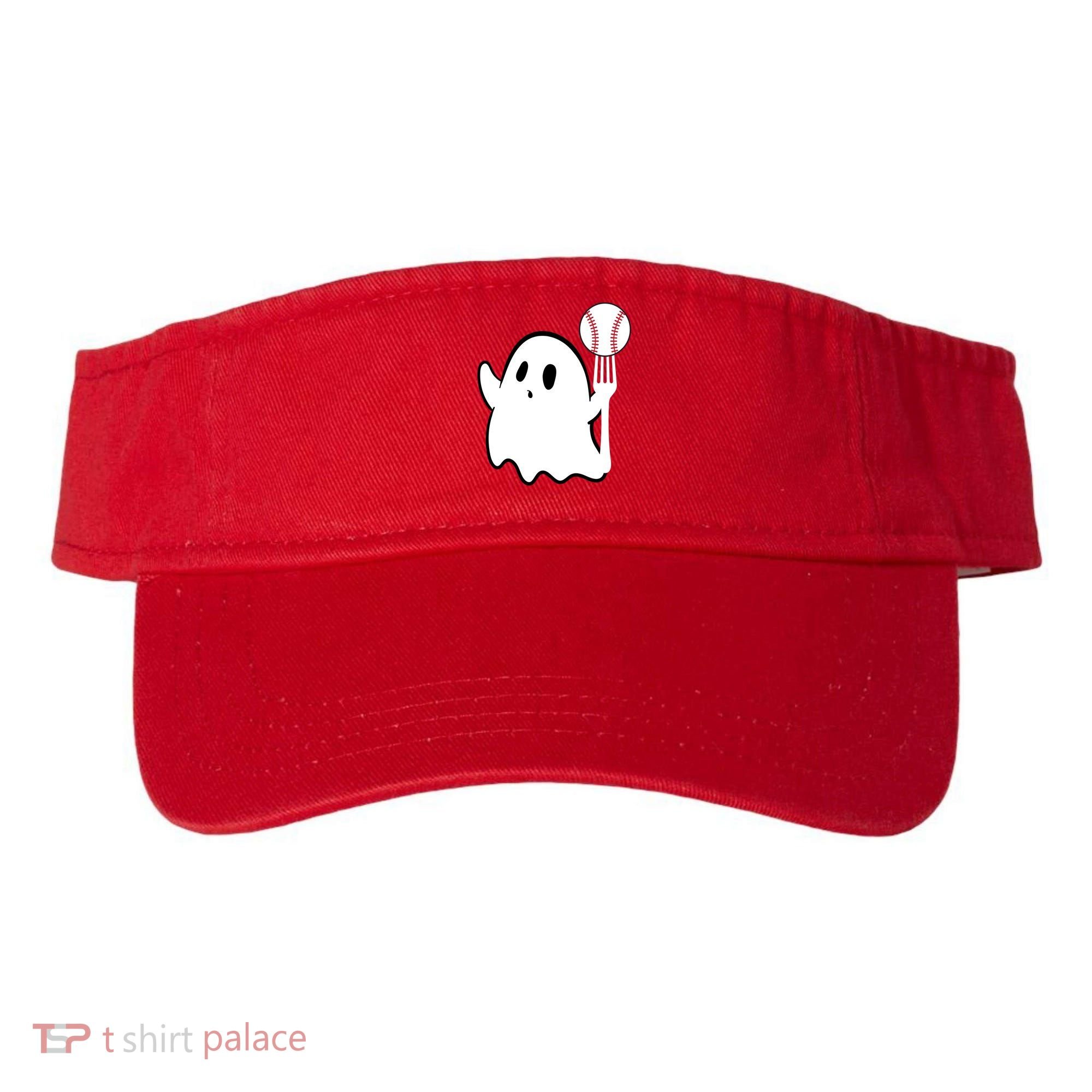 Ghost Forkball Baseball Pitch Fork Ball K Strikeout Visor