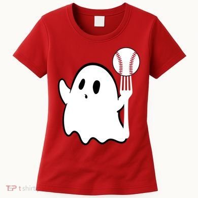 Ghost Forkball Baseball Pitch Fork Ball K Strikeout Women's T-Shirt