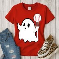 Ghost Forkball Baseball Pitch Fork Ball K Strikeout Women's T-Shirt thumb 3