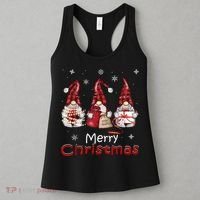 Gnome Family Christmas For Women Buffalo Plaid Women's Tank Top thumb 3