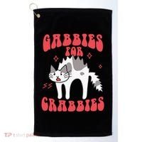 Gabbies For Crabbies Funny Funny Gift Golf Towel thumb 0