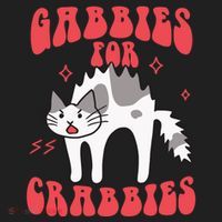 Gabbies For Crabbies Funny Funny Gift Golf Towel thumb 3
