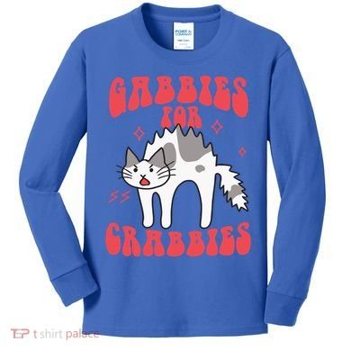 Gabbies For Crabbies Funny Funny Gift Kids Long Sleeve Shirt