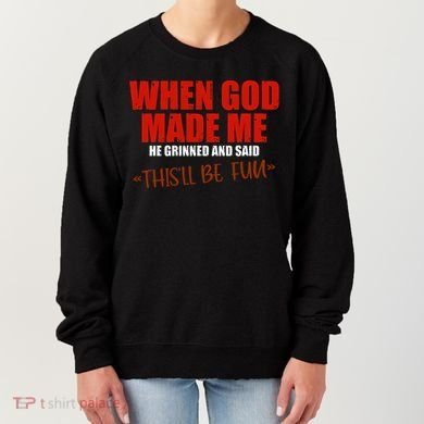 God's Fun Creation Women's Sweatshirt