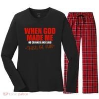 God's Fun Creation Women's Long Sleeve Flannel Pajama Set  thumb 0