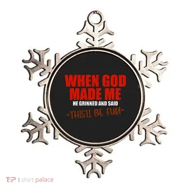 God's Fun Creation Ornament