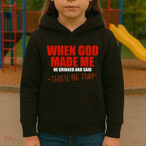 God's Fun Creation Kids Hoodie