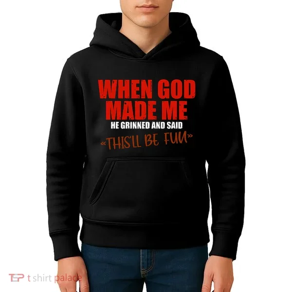 God's Fun Creation Kids Hoodie