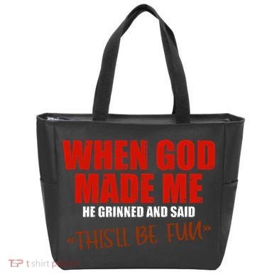 God's Fun Creation Tote Bag