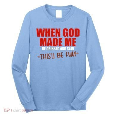 God's Fun Creation Long Sleeve Shirt