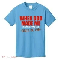 God's Fun Creation Kids T-Shirt thumb 0