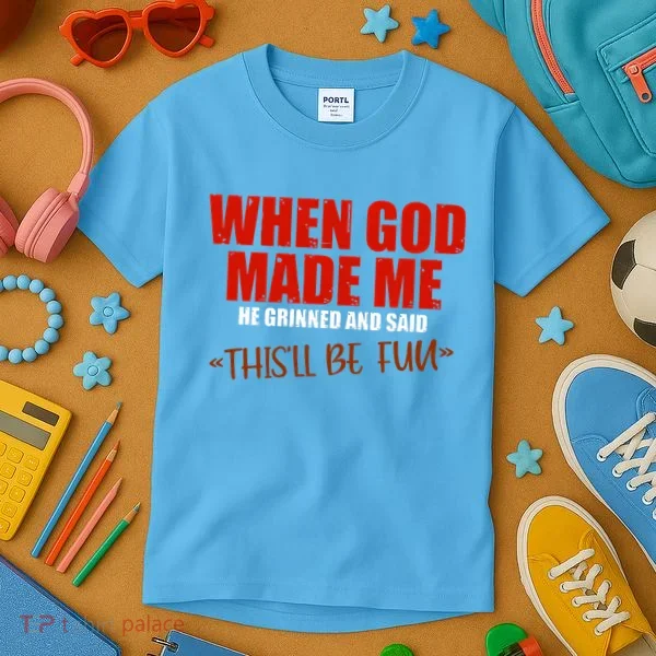 God's Fun Creation Kids T-Shirt