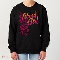 Guam Flower Chamorrita Guam Island Guaian Chamorro Gift Women's Sweatshirt thumb 0