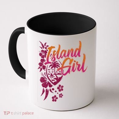 Guam Flower Chamorrita Guam Island Guaian Chamorro Gift Coffee Mug