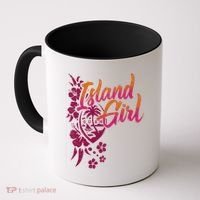 Guam Flower Chamorrita Guam Island Guaian Chamorro Gift Coffee Mug thumb 0