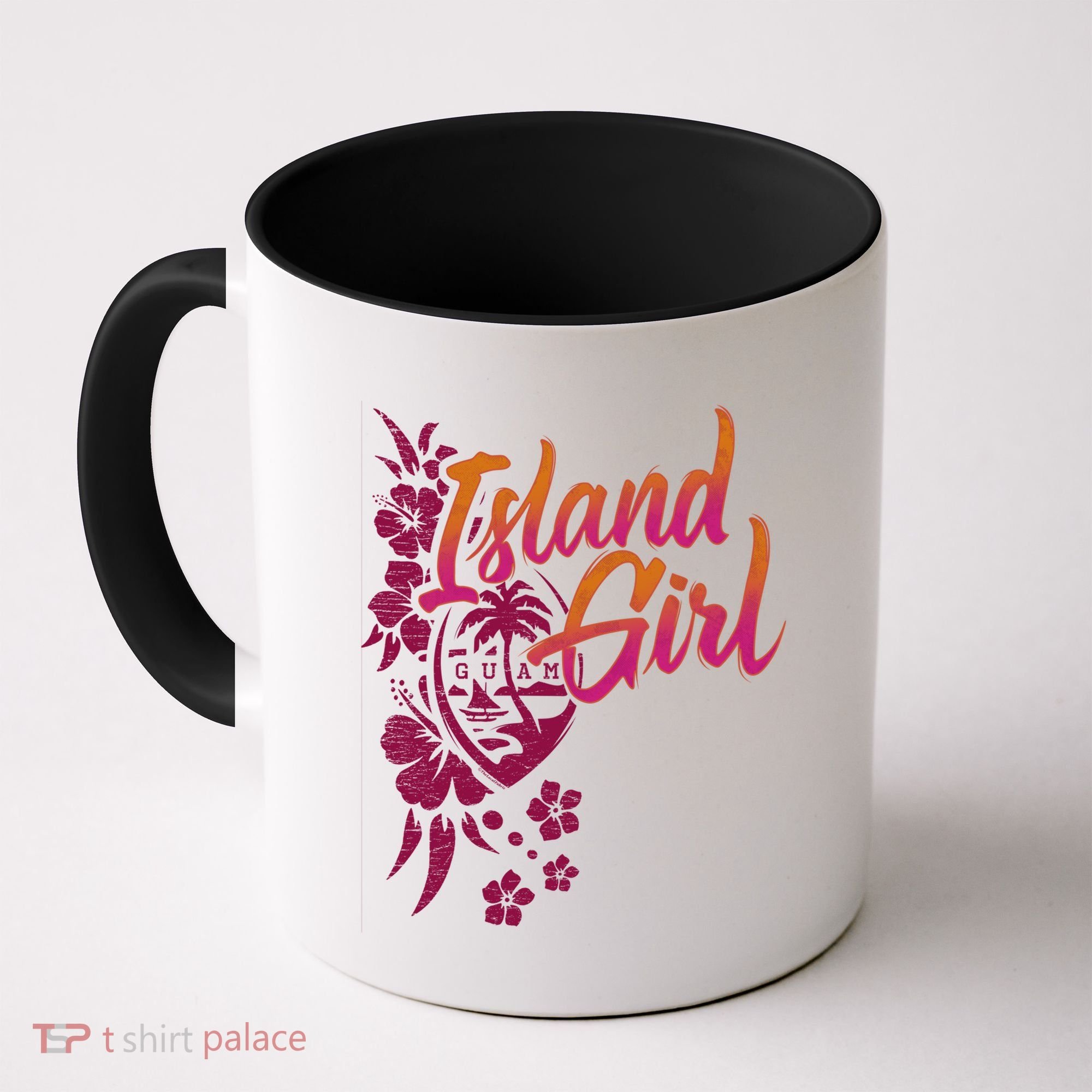 Guam Flower Chamorrita Guam Island Guaian Chamorro Gift Coffee Mug