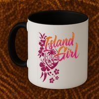 Guam Flower Chamorrita Guam Island Guaian Chamorro Gift Coffee Mug thumb 2