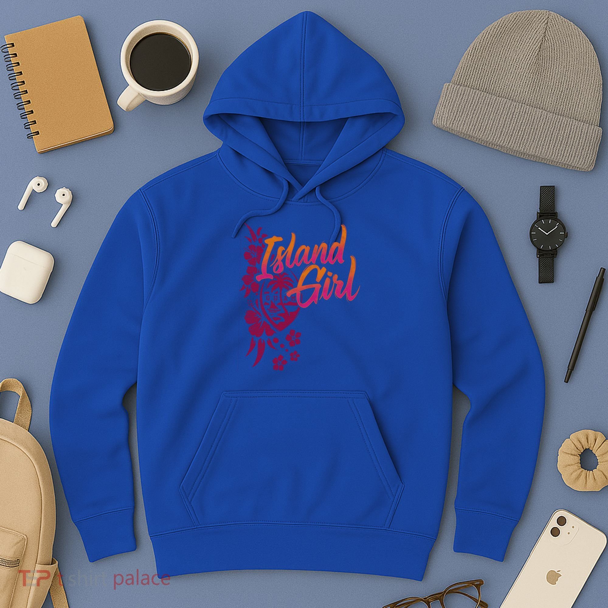 Guam Flower Chamorrita Guam Island Guaian Chamorro Gift Hoodie