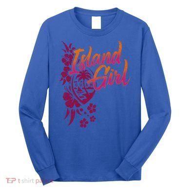 Guam Flower Chamorrita Guam Island Guaian Chamorro Gift Long Sleeve Shirt