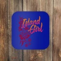 Guam Flower Chamorrita Guam Island Guaian Chamorro Gift Coaster thumb 0