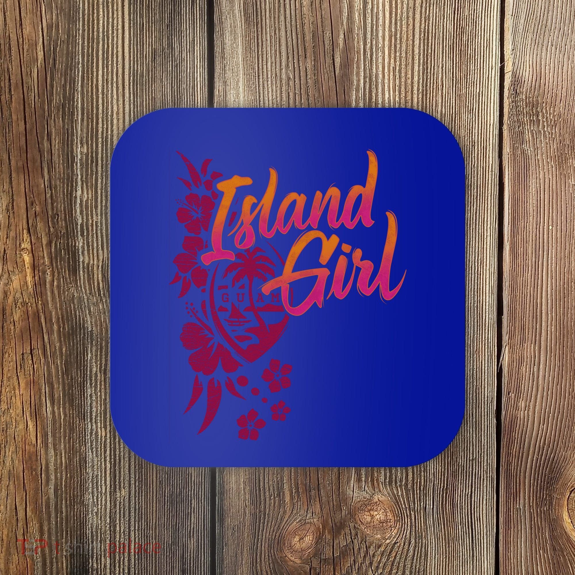 Guam Flower Chamorrita Guam Island Guaian Chamorro Gift Coaster