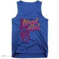 Guam Flower Chamorrita Guam Island Guaian Chamorro Gift Tank Top thumb 0