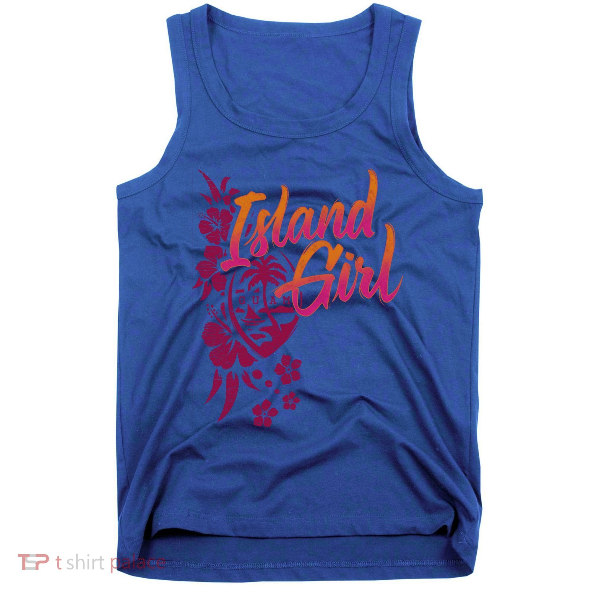 Guam Flower Chamorrita Guam Island Guaian Chamorro Gift Tank Top