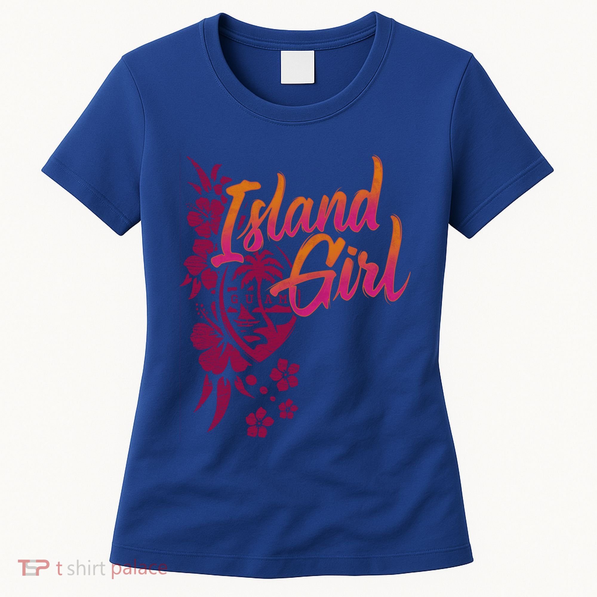 Guam Flower Chamorrita Guam Island Guaian Chamorro Gift Women's T-Shirt