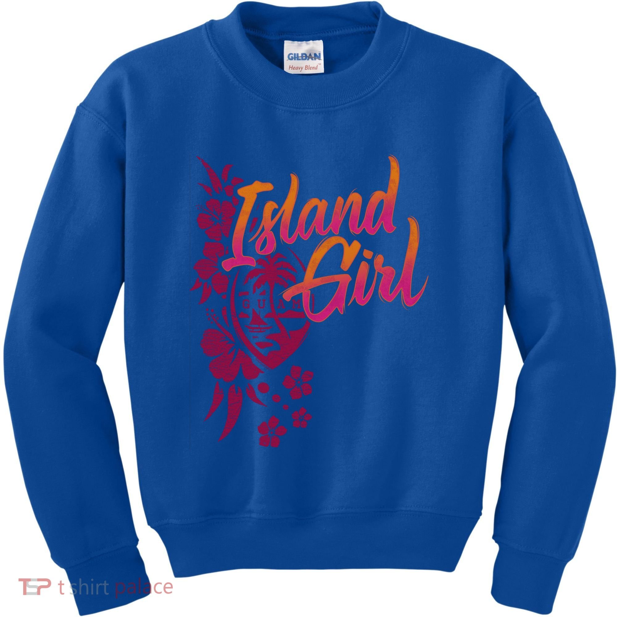 Guam Flower Chamorrita Guam Island Guaian Chamorro Gift Kids Sweatshirt