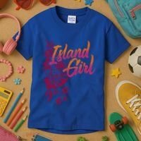 Guam Flower Chamorrita Guam Island Guaian Chamorro Gift Kids T-Shirt thumb 3