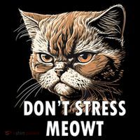 Grumpy Funny Cat Dont Stress Meowt Silly Cats Lover Gift Coffee Mug thumb 5