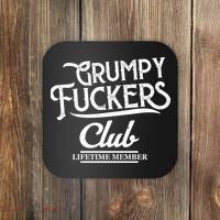 Grumpy Fuckers Club Lifetime Member Coaster thumb 0