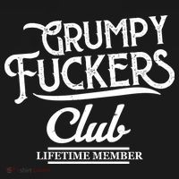 Grumpy Fuckers Club Lifetime Member Ornament thumb 1
