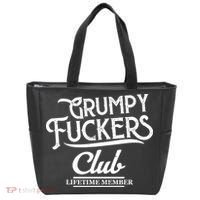 Grumpy Fuckers Club Lifetime Member Tote Bag thumb 0