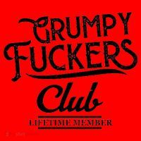Grumpy Fuckers Club Lifetime Member Santa Hat thumb 1