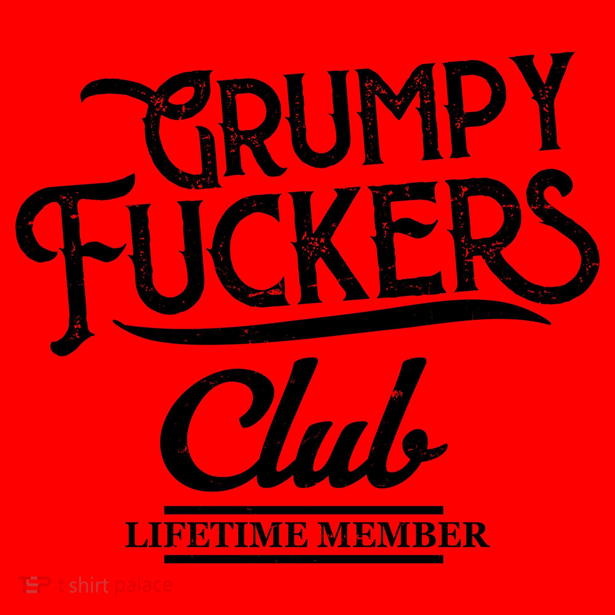 Grumpy Fuckers Club Lifetime Member Santa Hat