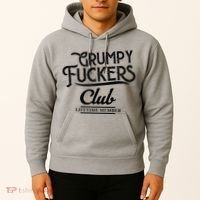 Grumpy Fuckers Club Lifetime Member Hoodie thumb 2