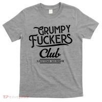 Grumpy Fuckers Club Lifetime Member T-Shirt thumb 0