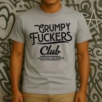 Grumpy Fuckers Club Lifetime Member T-Shirt thumb 3