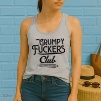 Grumpy Fuckers Club Lifetime Member Women's Tank Top thumb 2