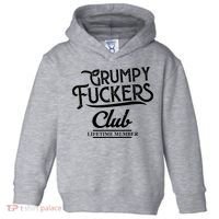 Grumpy Fuckers Club Lifetime Member Toddler Hoodie thumb 0