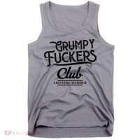 Grumpy Fuckers Club Lifetime Member Tank Top thumb 0